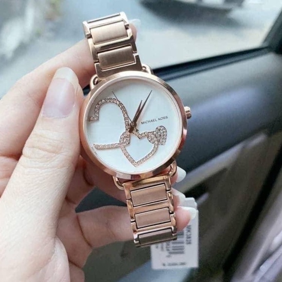 Michael Kors Rose Gold Portia Watch - Picture 4 of 9